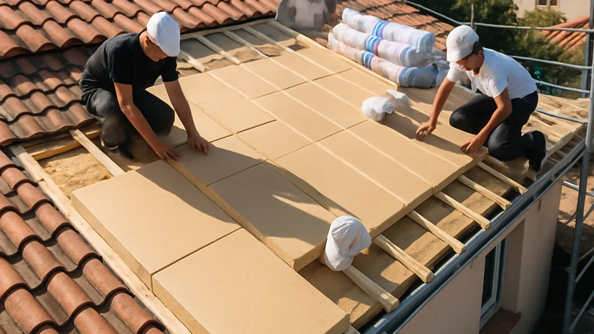 Isolation de toiture par l'extérieur en région Occitanie